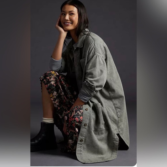 Anthropologie Jackets & Blazers - Anthropologie Pilcro Duster Shacket size S